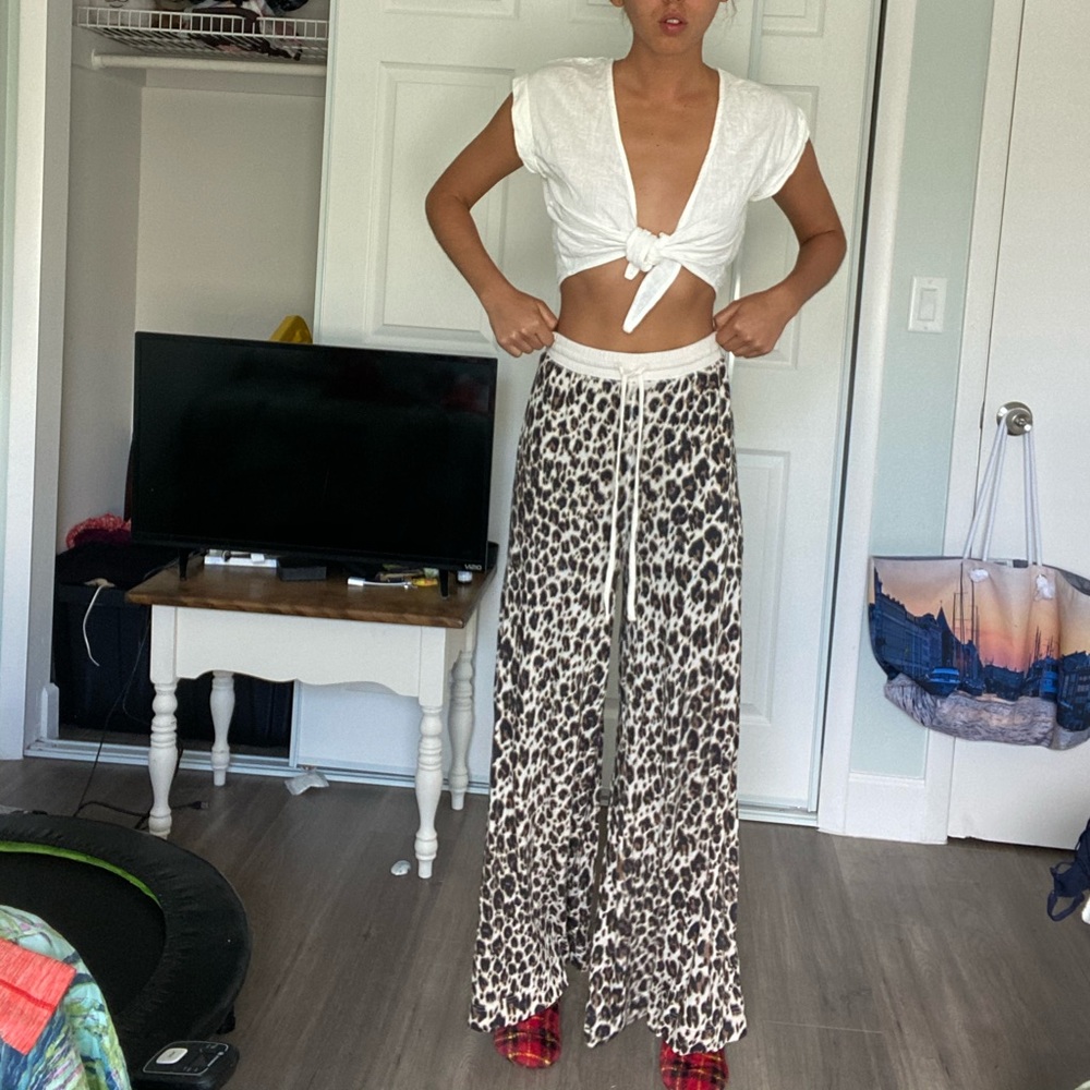 Free people long flowy pants